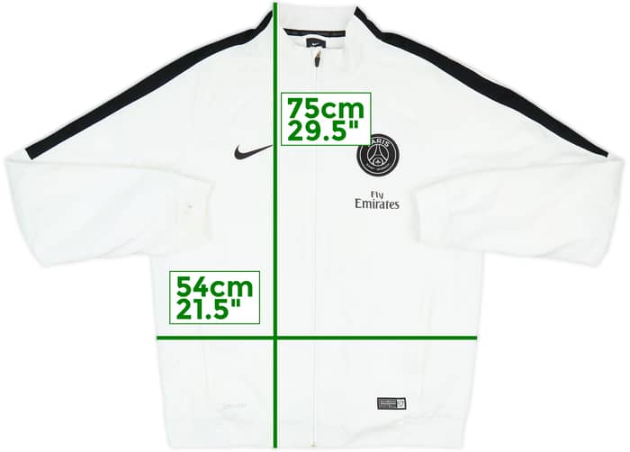 2014-15 Paris Saint-Germain Nike Track Jacket - 6/10 - (M)