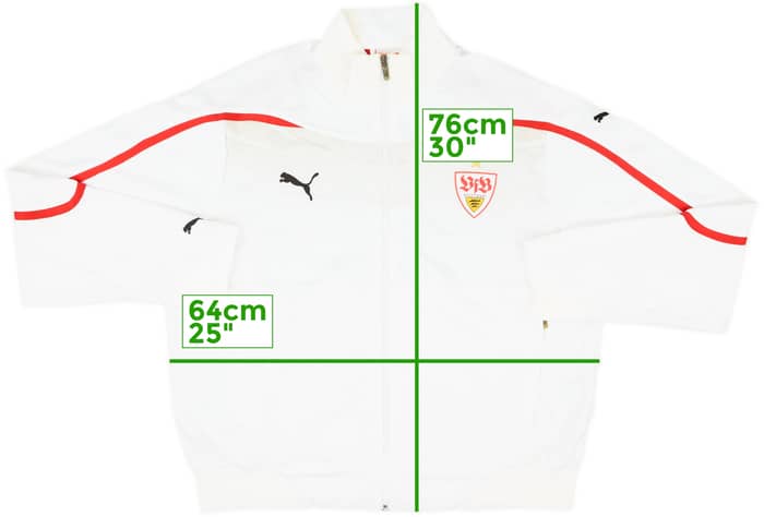 2010-11 Stuttgart Puma Track Jacket - 9/10 - (XXL)