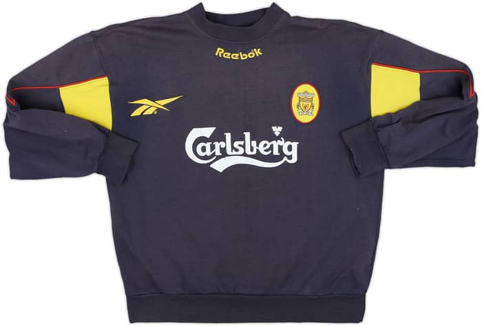 1997-98 Liverpool Reebok Sweat Top - 8/10 - (S)