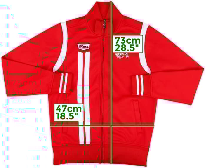 2016-17 FC Koln Erima Track Jacket - 9/10 - (S)