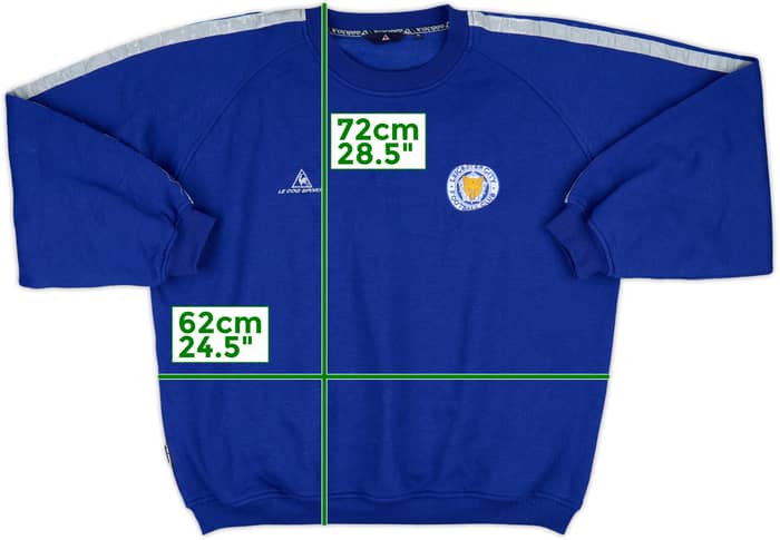 2004-05 Leicester Le Coq Sportif Sweat Top - 8/10 - (XL)