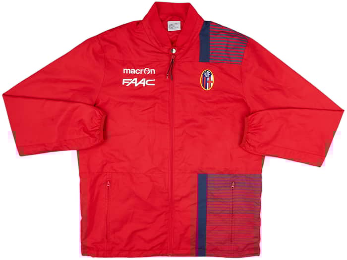 2015-16 Bologna Macron Track Jacket - 9/10 - (XL)