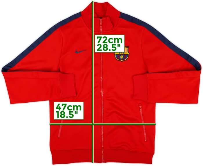 2013-14 Barcelona Nike Track Jacket - 8/10 - (S)