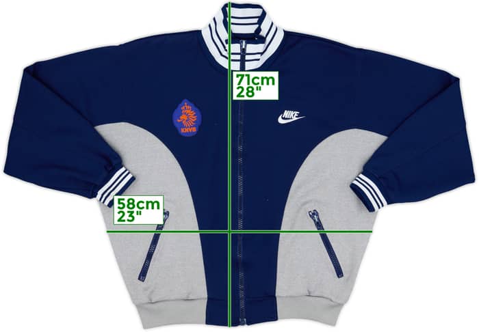 1997-98 Netherlands Nike Track Jacket - 8/10 - (S)