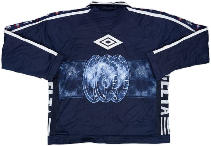 1995-96 Celta Vigo Umbro Track Jacket - 8/10 - (L)