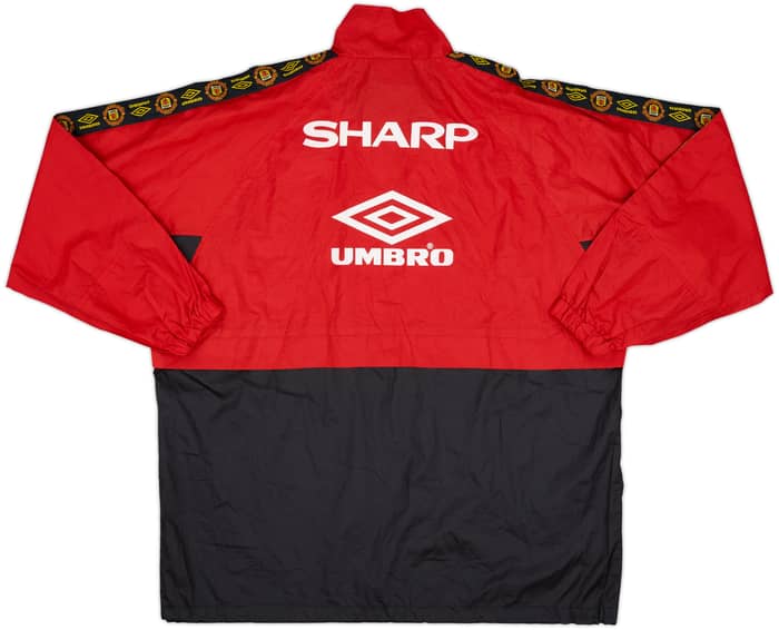 1996-97 Manchester United Umbro Rain Jacket - 10/10 - (M)