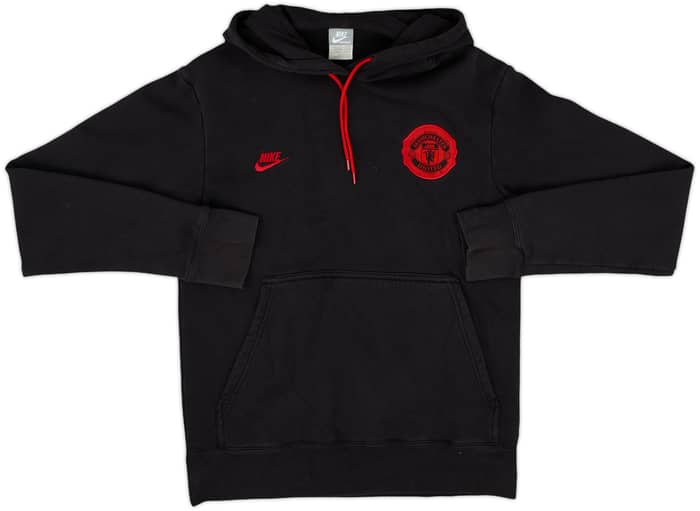 2008-09 Manchester United Nike Hoodie - 8/10 - (S)