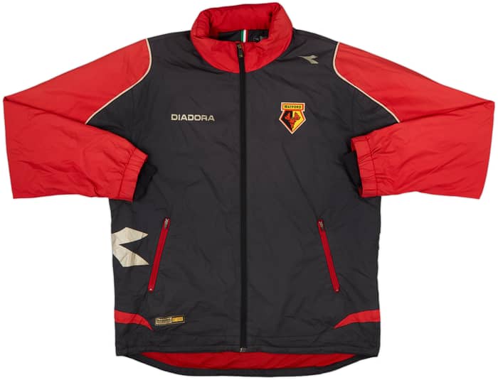 2005-06 Watford Diadora Hooded Rain Jacket - 5/10 - (L)