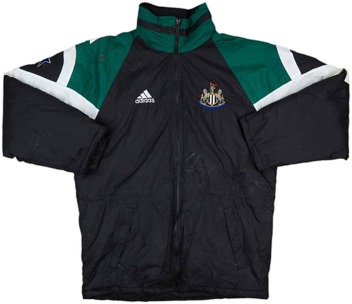 1997-98 Newcastle adidas Padded Bench Coat - 6/10 - (S)