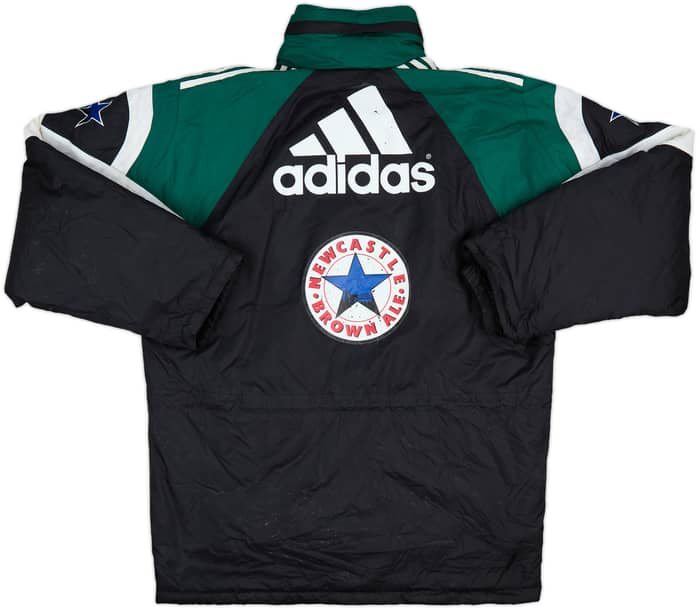 1997-98 Newcastle adidas Padded Bench Coat - 6/10 - (S)