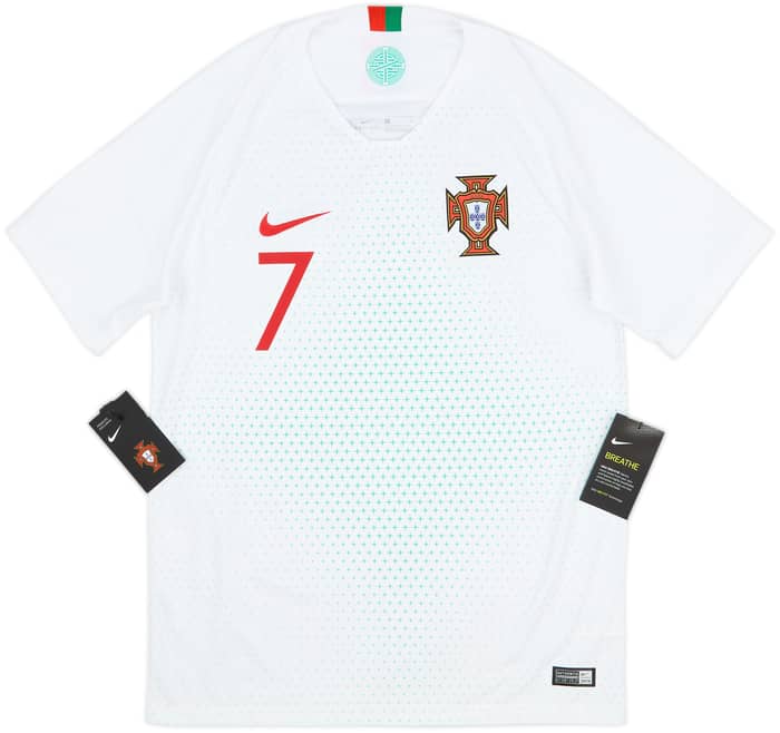 2018-19 Portugal Away Shirt Ronaldo #7 (S)
