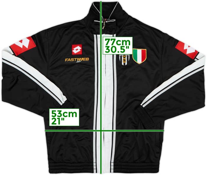 2001-02 Juventus Lotto Track Jacket - 8/10 - (L)