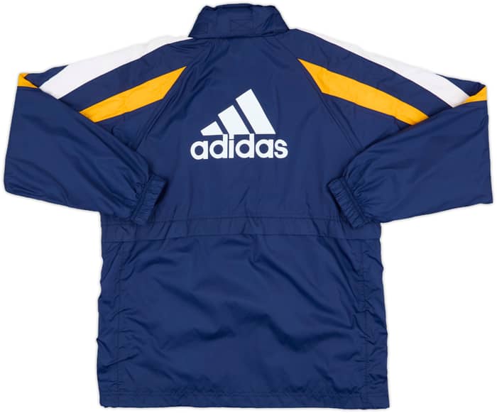1998-99 Real Madrid adidas Hooded Rain Jacket - 8/10 - (M.Boys)