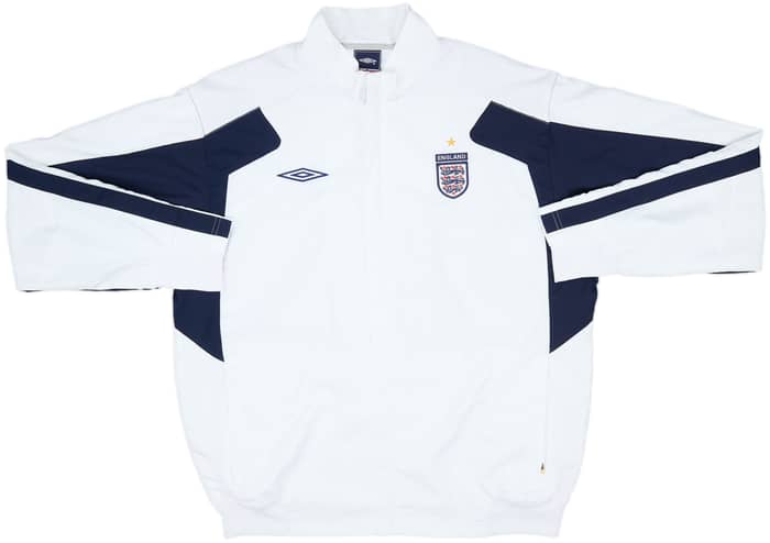 2007-08 England Umbro Track Jacket - 8/10 - (XL)