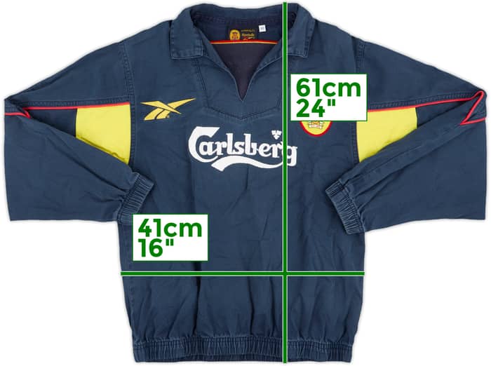 1997-98 Liverpool Reebok Sweat Top - 6/10 - (L.Boys)