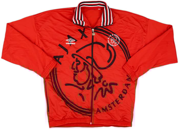 1995-96 Ajax adidas Track Jacket - 8/10 - (L)