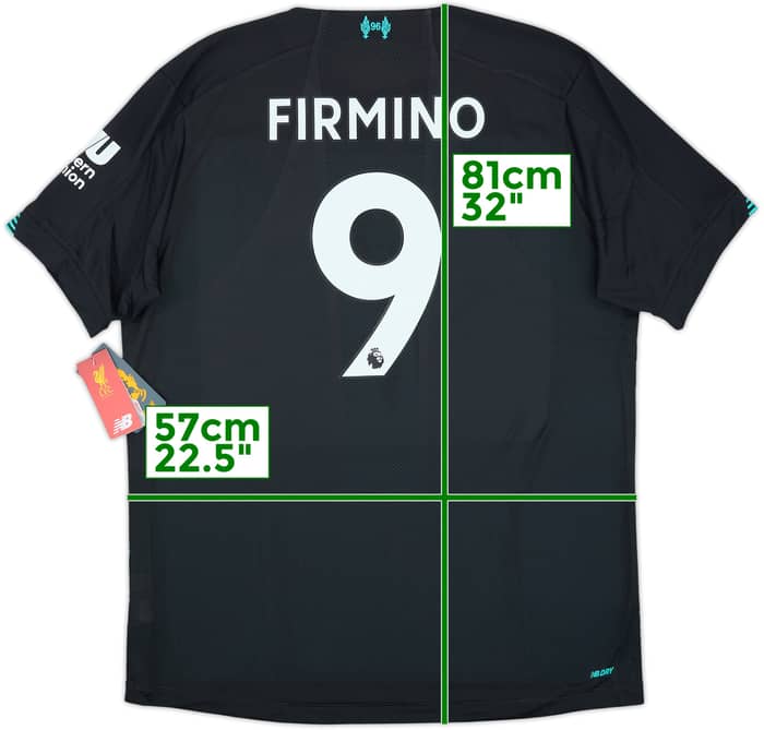 2019-20 Liverpool Third Shirt Firmino #9 (XL)