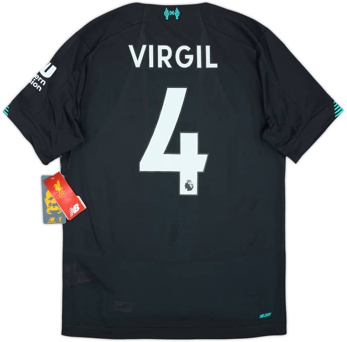 2019-20 Liverpool Third Shirt Virgil #4 (S)