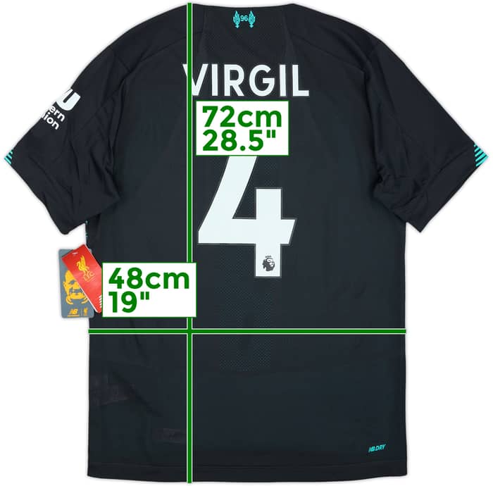 2019-20 Liverpool Third Shirt Virgil #4 (S)