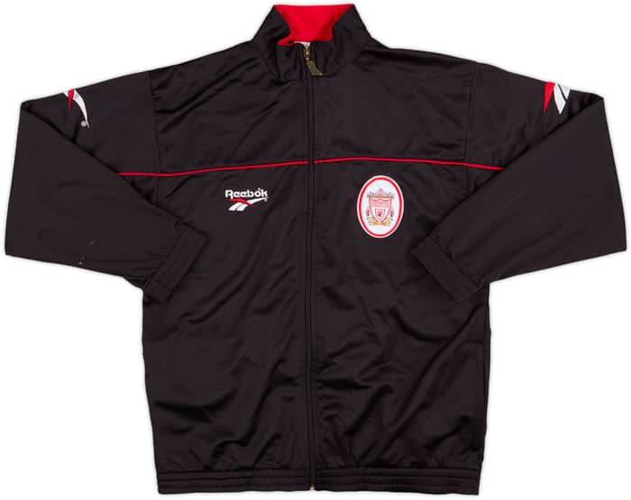 1996-98 Liverpool Reebok Track Jacket - 8/10 - (L.Boys)