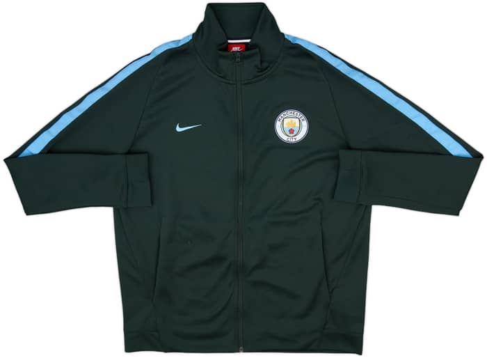 2017-18 Manchester City Nike Track Jacket - 8/10 - (L)