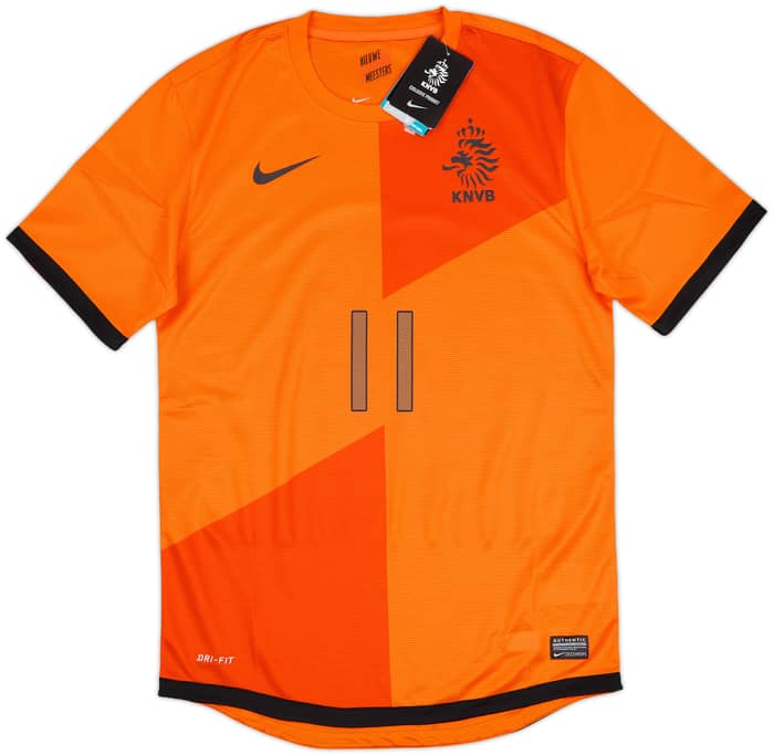 2012-13 Netherlands Home Shirt Robben #11 (S)