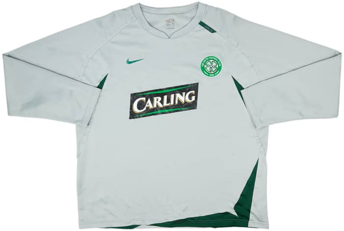 2007-08 Celtic Player Issue Nike Training L/S Shirt - 7/10 - (XXL)