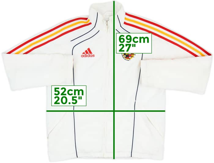 2010-11 Spain adidas Track Jacket - 8/10 - (XL.Boys)