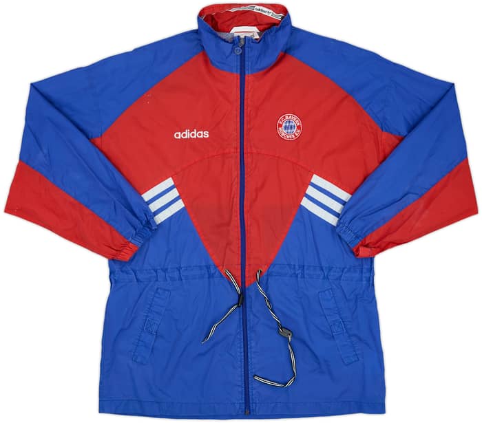 1995-96 Bayern Munich adidas Rain Jacket - 8/10 - (XXL)
