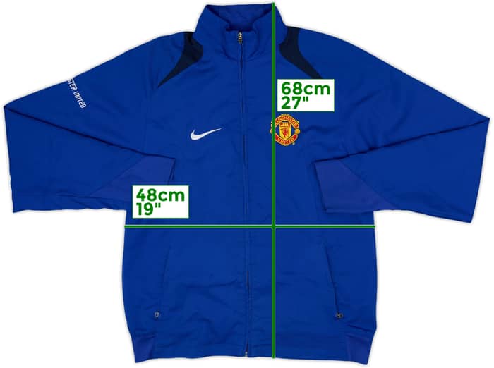 2005-06 Manchester United Nike Track Jacket - 6/10 - (S)