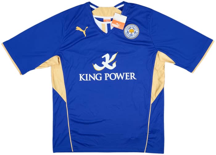 2013-14 Leicester Home Shirt Knockaert #24 (L)