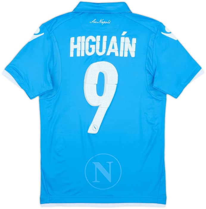 2014-15 Napoli Home Shirt Higuain #9 (S)