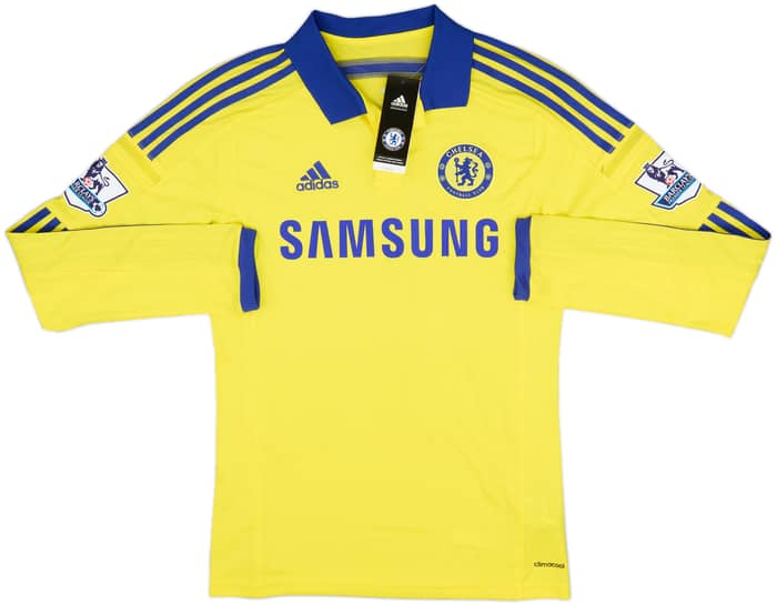 2014-15 Chelsea Away L/S Shirt Hazard #10 (S)
