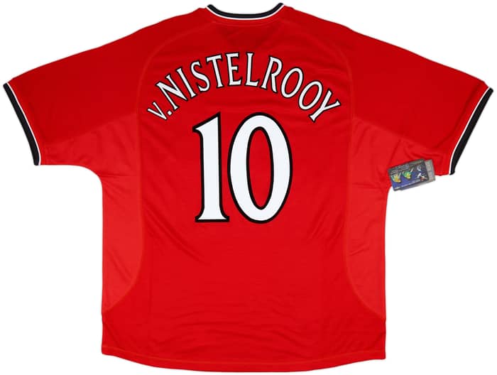 2000-02 Manchester United Home Shirt V.Nistelrooy #10 (XXL)