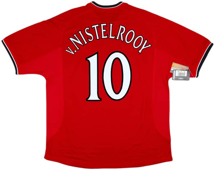 2000-02 Manchester United Home Shirt V.Nistelrooy #10 (XXL)