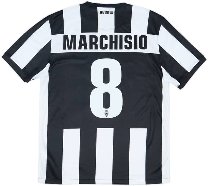 2013-14 Juventus Home Shirt Marchisio #8 (L)