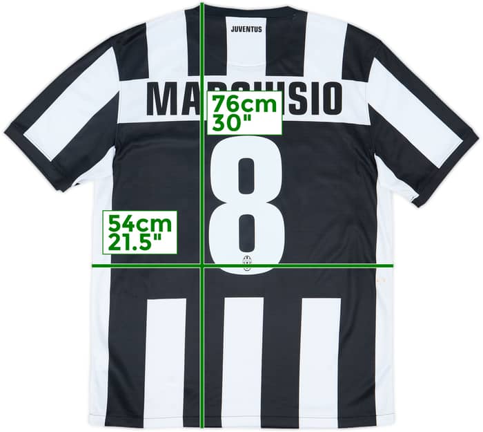 2013-14 Juventus Home Shirt Marchisio #8 (L)