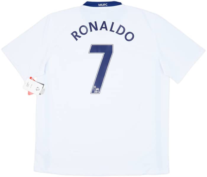 2008-10 Manchester United Away Shirt Ronaldo #7 (XL)