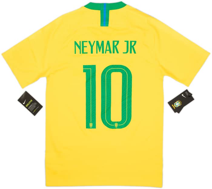 2018-19 Brazil Home Shirt Neymar Jr #10 (S)
