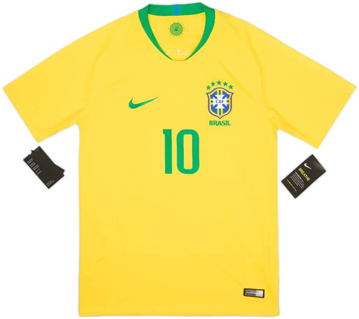 2018-19 Brazil Home Shirt Neymar Jr #10 (S)