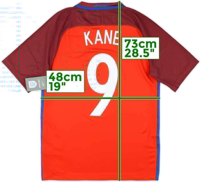 2016-17 England Away Shirt Kane #9 (S)