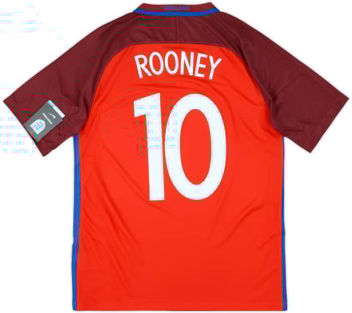 2016-17 England Away Shirt Rooney #10 (M)