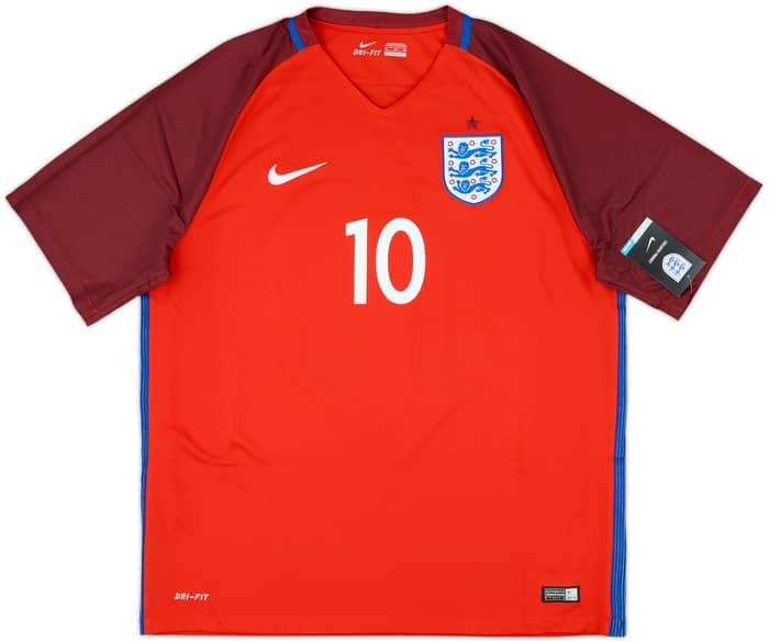 2016-17 England Away Shirt Rooney #10 (XL)