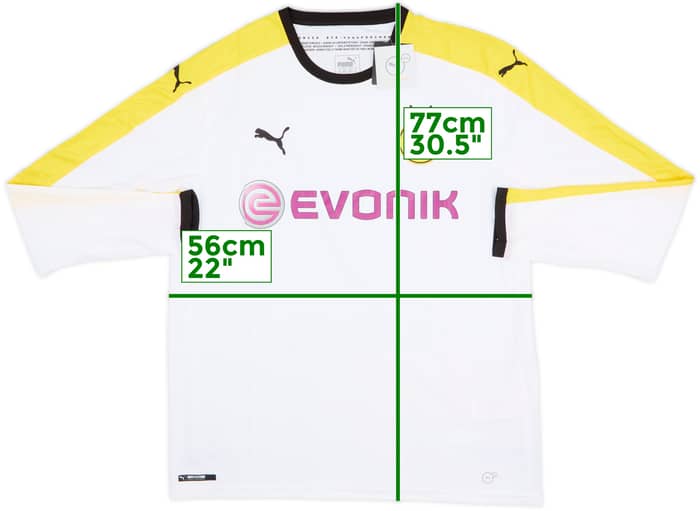 2016-17 Borussia Dortmund Third L/S Shirt (XL)