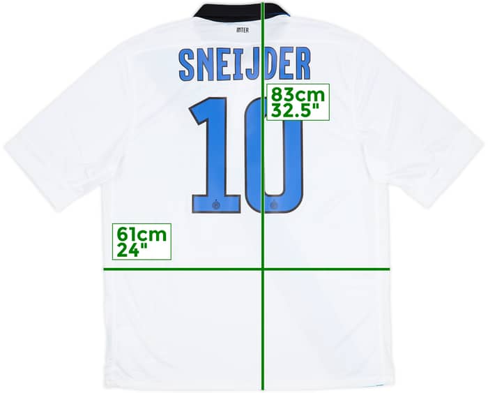 2011-12 Inter Milan Away Shirt Sneijder #10 (XL)