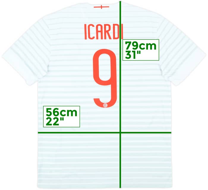 2014-15 Inter Milan Away Shirt Icardi #9 (L)