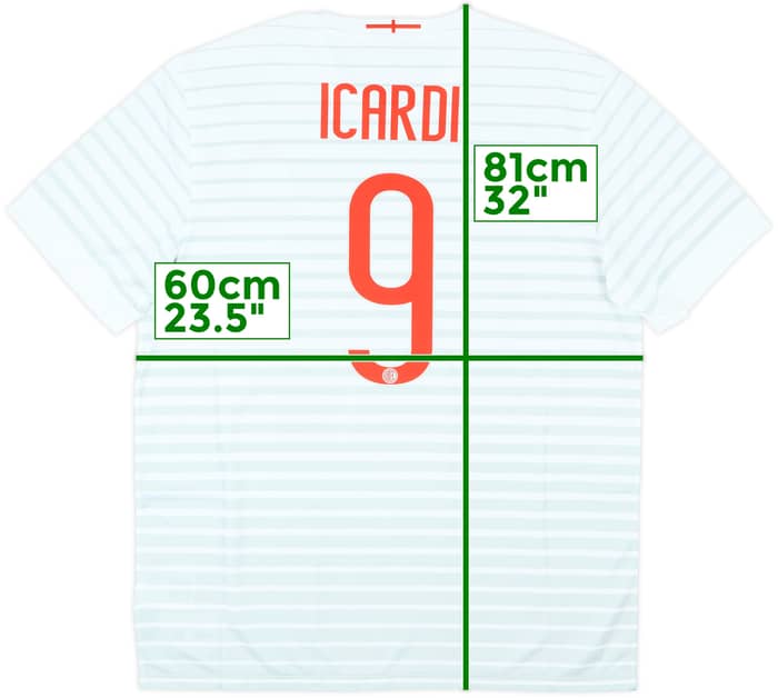 2014-15 Inter Milan Away Shirt Icardi #9 (XL)