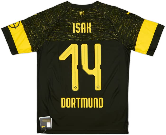 2018-19 Borussia Dortmund Away Shirt Isak #14 (M)