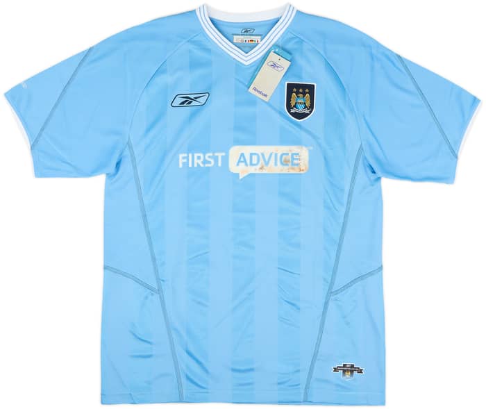 2003-04 Manchester City Home Shirt Anelka #39 (M)