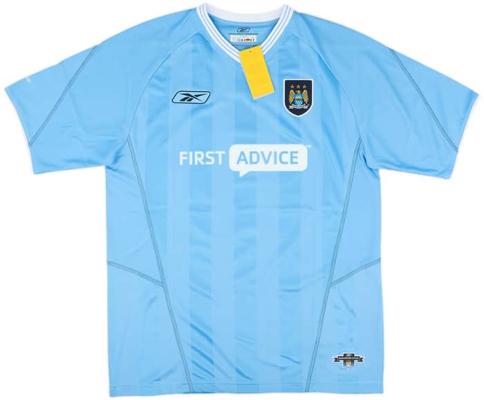 2003-04 Manchester City Home Shirt Anelka #39 (M)